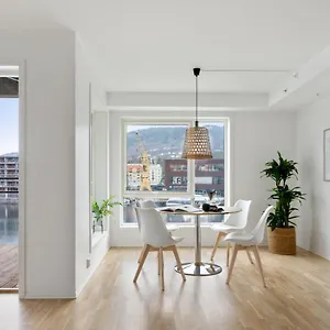 شقة Bjorvika Apartments, Damsgard Area, Center, برغن